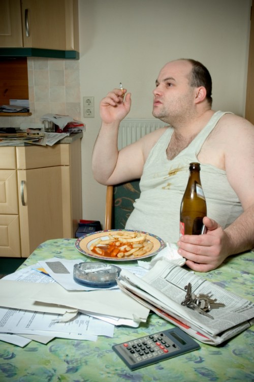 "It's been three months. That HCG should kick in right about now."