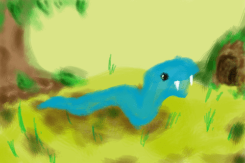 Impressionist snake