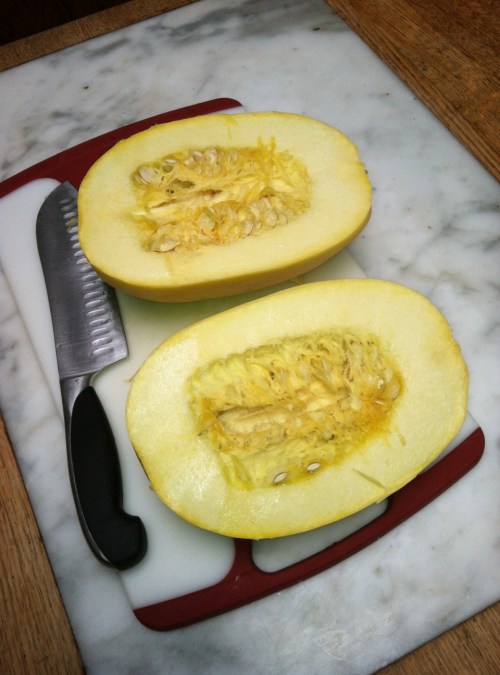 Spaghetti squash, an under-utilized vegetable
